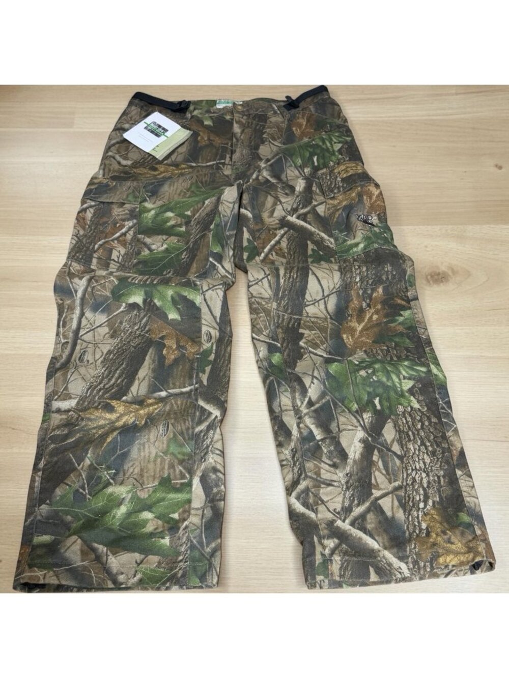 Camo Mad Dog Gear Buzz Off Insect Shield Cargo Hunting Pants Mens 38 NEW